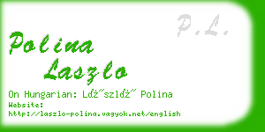 polina laszlo business card